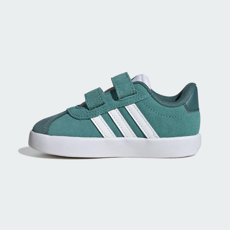adidas adidas VL Court 3.0 Schuh Sneaker Kinder - Powder Teal / Cloud White / Preloved Teal - 5 | SportScheck