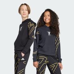 Rückansicht von adidas Jude Bellingham Culturewear Kids Hoodie Hoodie Kinder Black