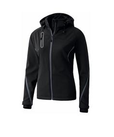 Erima Softshell Jacke Active Wear Damen Regenjacke Damen schwarzgrau