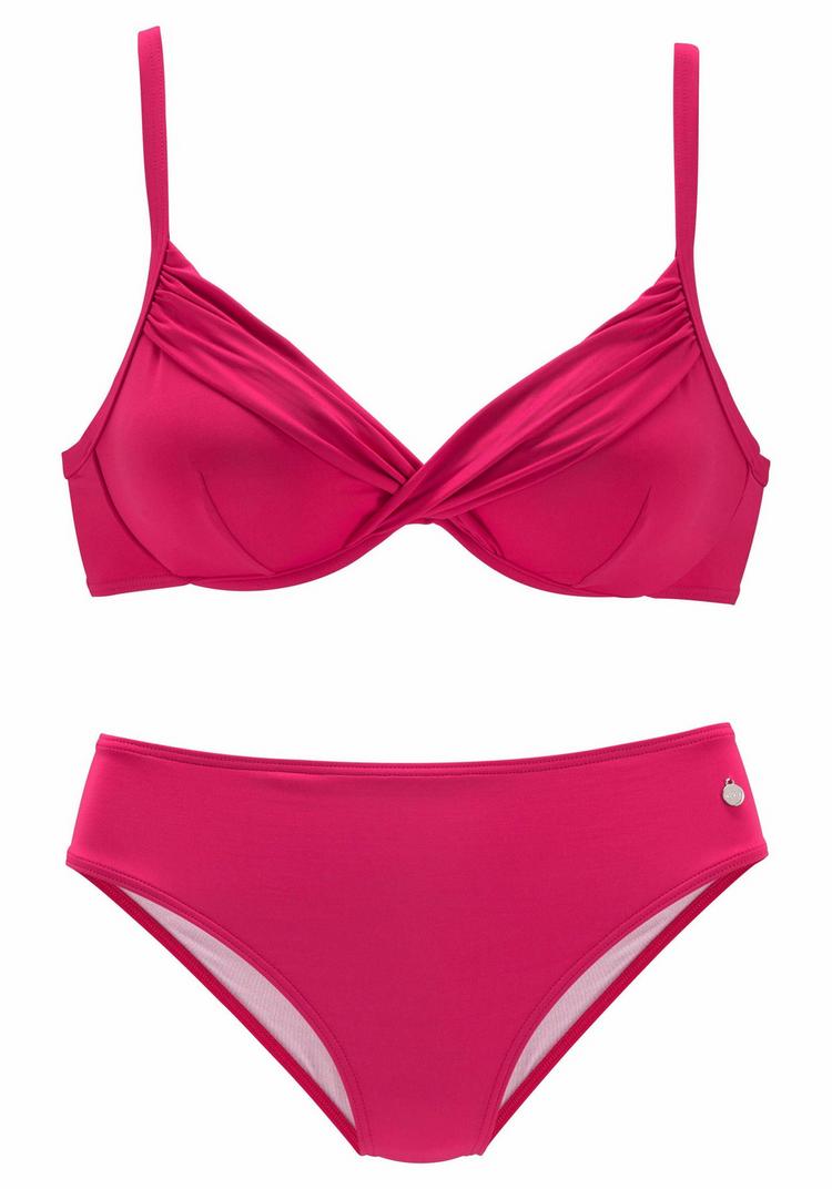 Lascana Lascana B&uuml;gel-Bikini Bikini Set Damen - rot - 0 | SportScheck
