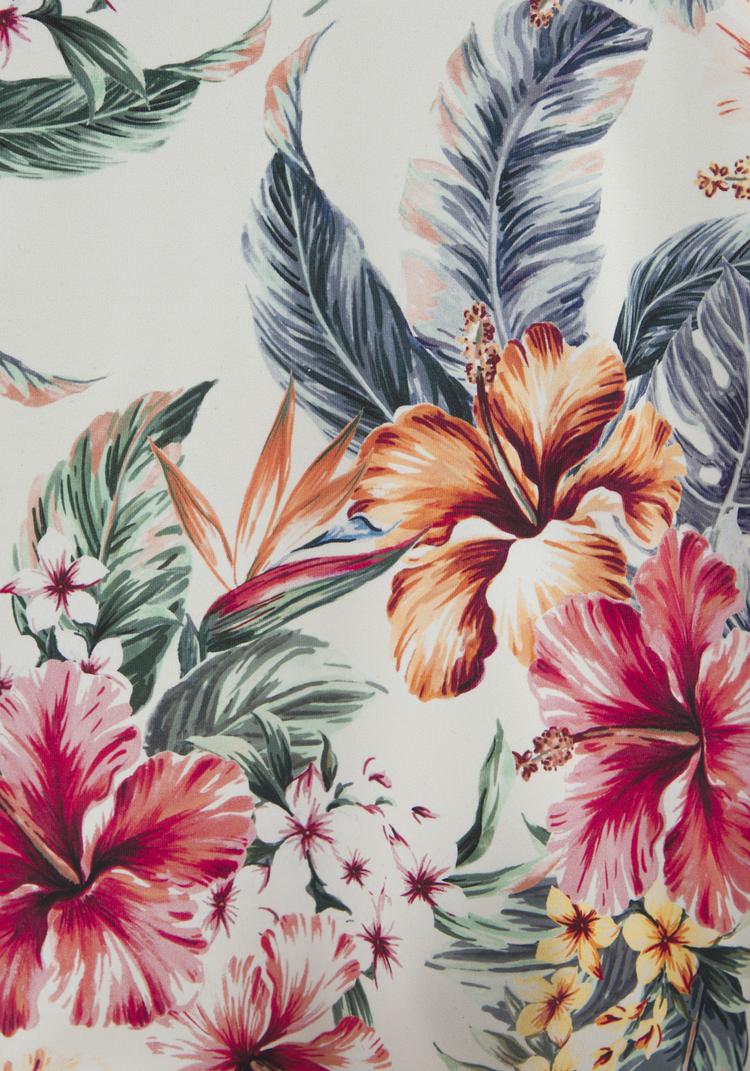 Lascana Lascana B&uuml;gel-Tankini-Top Bikini Oberteil Damen - creme bedruckt - 0 | SportScheck