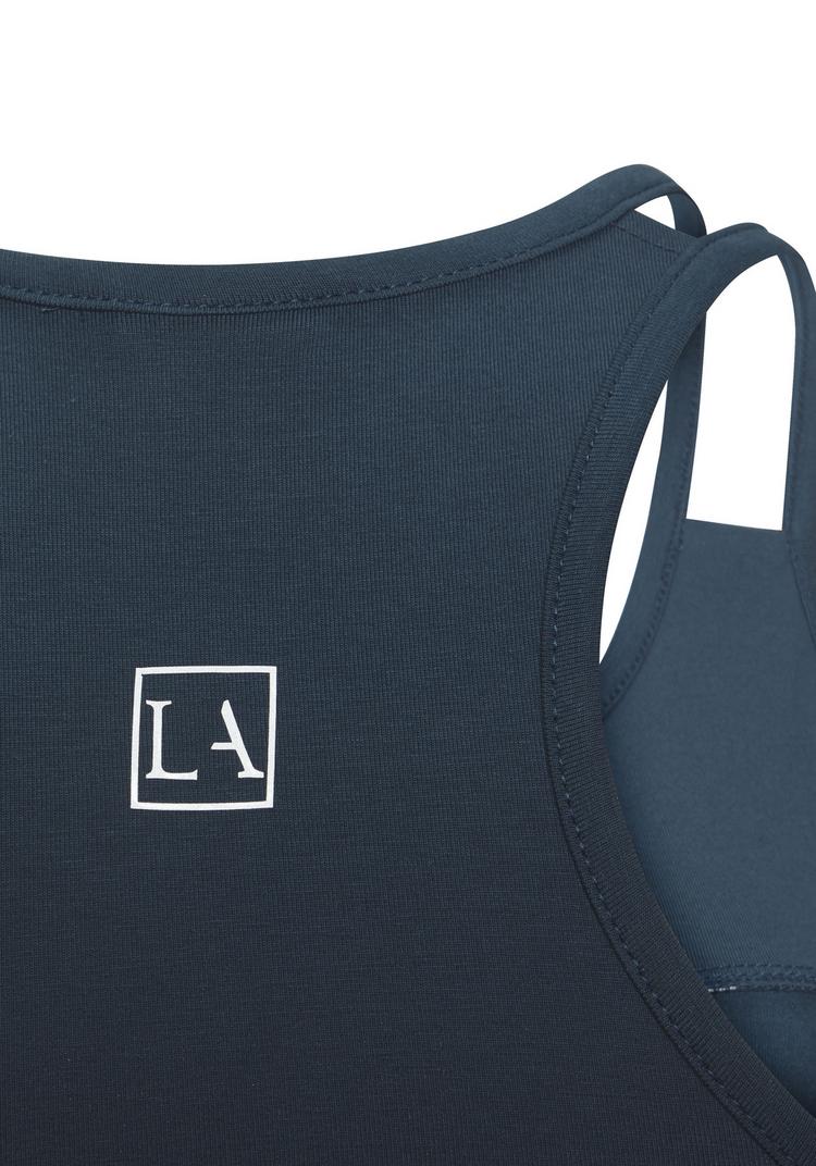 LASCANA Active LASCANA Active Crop-Top Croptop Damen - dunkelblau - 4 | SportScheck