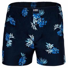 HAPPY SHORTS Web-Boxershorts Boxershorts Herren Hawaii Flowers