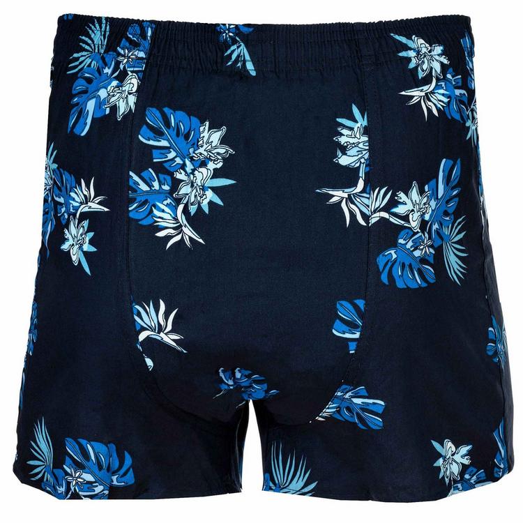 HAPPY SHORTS HAPPY SHORTS Web-Boxershorts Unterhose Herren - Hawaii Flowers - 0 | SportScheck