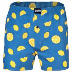 HAPPY SHORTS Web-Boxershorts Boxershorts Herren Lemons