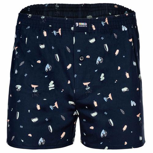 HAPPY SHORTS Web-Boxershorts Unterhose Herren