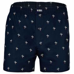 HAPPY SHORTS Web-Boxershorts Boxershorts Herren Palms