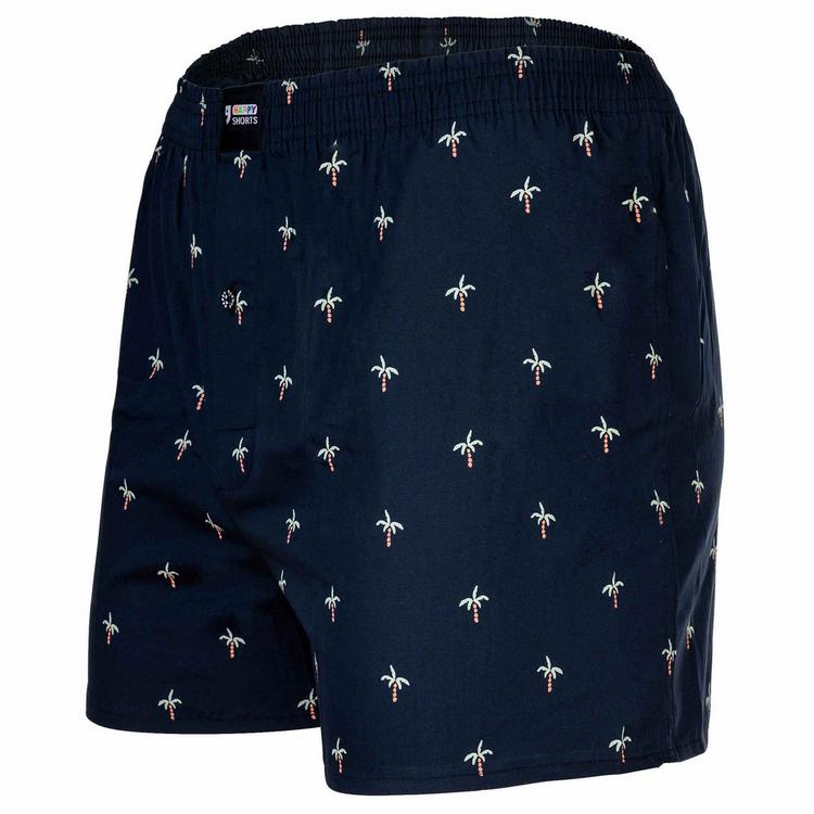 HAPPY SHORTS HAPPY SHORTS Web-Boxershorts Unterhose Herren - Palms - 1 | SportScheck