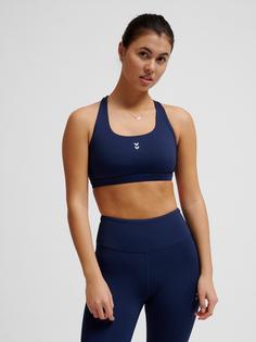 Rückansicht von hummel Funktionstop Damen DRESS BLUES
