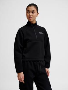 Rückansicht von hummel Funktionssweatshirt Damen BLACK