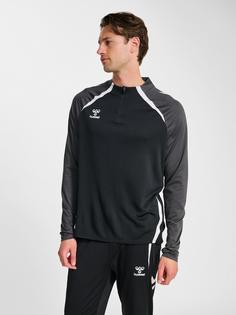 Rückansicht von hummel Funktionssweatshirt BLACK/ASPHALT