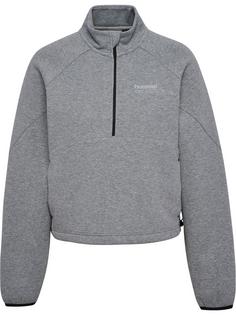 hummel Funktionssweatshirt Damen GREY MELANGE