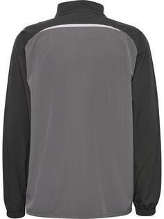 Rückansicht von hummel Funktionssweatshirt Herren STEEL GRAY/ASPHALT