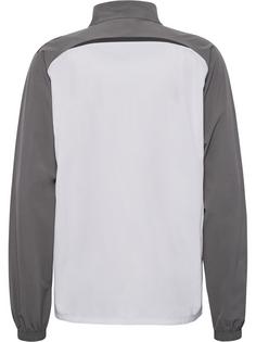 Rückansicht von hummel Funktionssweatshirt Herren WHITE/STEEL GRAY