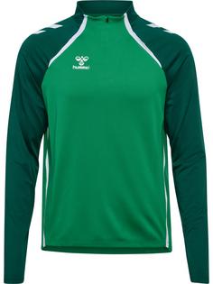 hummel Funktionssweatshirt JELLY BEAN/EVERGREEN