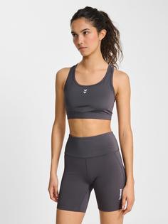Rückansicht von hummel Funktionstop Damen VERDANT GREEN