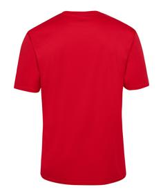 Rückansicht von hummel Trikot Fußballtrikot rot