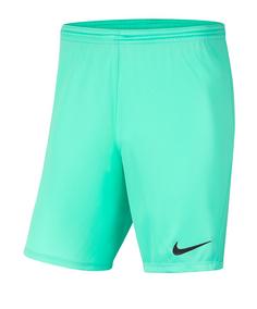 Nike Park III Short Fußballshorts Herren gruenschwarz