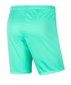 Rückansicht von Nike Park III Short Fußballshorts Herren gruenschwarz