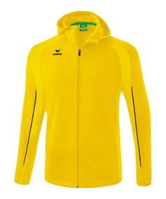 Erima Liga Star Kapuzenjacke Trainingsjacke Herren gelbschwarz