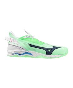 Mizuno Weiß Hallenschuhe Herren gruen
