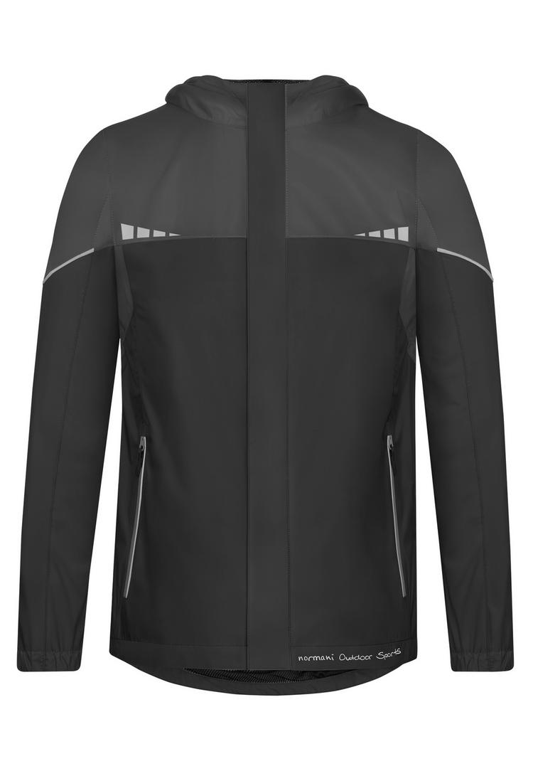 normani Outdoor Sports normani Outdoor Sports Sointula Outdoorjacke Kinder - Schwarz/Anthrazit - 0 | SportScheck