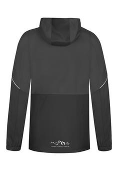 Rückansicht von normani Outdoor Sports Sointula Outdoorjacke Rot/Weiß