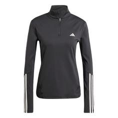 adidas Hyperglam Training Quarter-Zip Oberteil Trainingsanzug Damen Black / White
