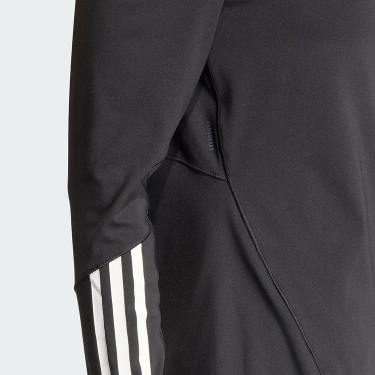 adidas adidas Hyperglam Training Quarter-Zip Oberteil Trainingsanzug Damen - Black / White - 1 | SportScheck