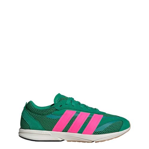 Rückansicht von adidas Lightblaze LP Schuh Sneaker Damen Court Green / Lucid Pink / Pure Teal