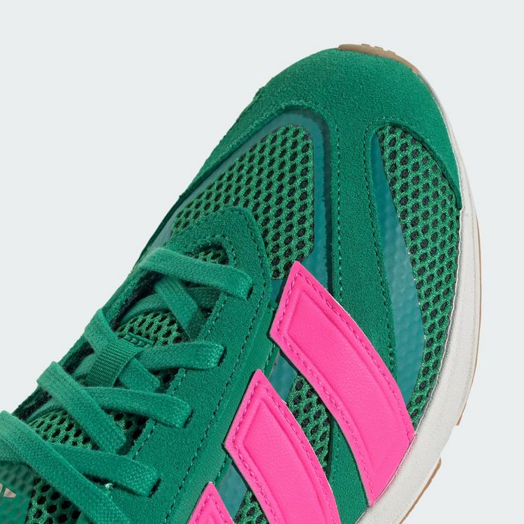 adidas adidas Lightblaze LP Schuh Sneaker Damen - Court Green / Lucid Pink / Pure Teal - 7 | SportScheck