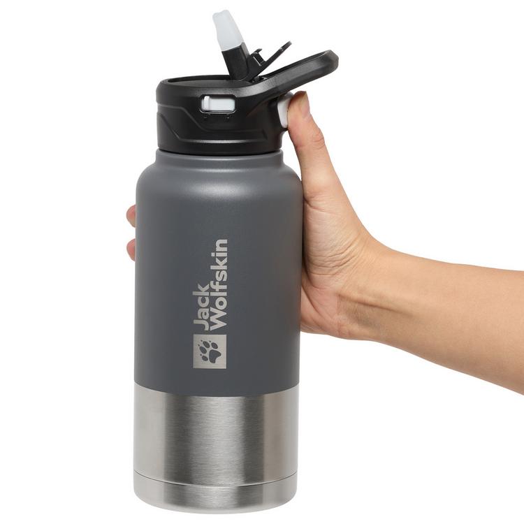 Jack Wolfskin Jack Wolfskin SAIMA INSULATED STRAW Trinkflasche - asphalt - 0 | SportScheck
