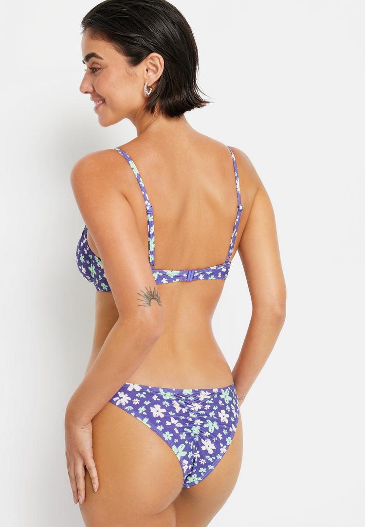 LSCN by Lascana LSCN by Lascana B&uuml;gel-Bikini Bikini Set Damen - violett bedruckt - 2 | SportScheck