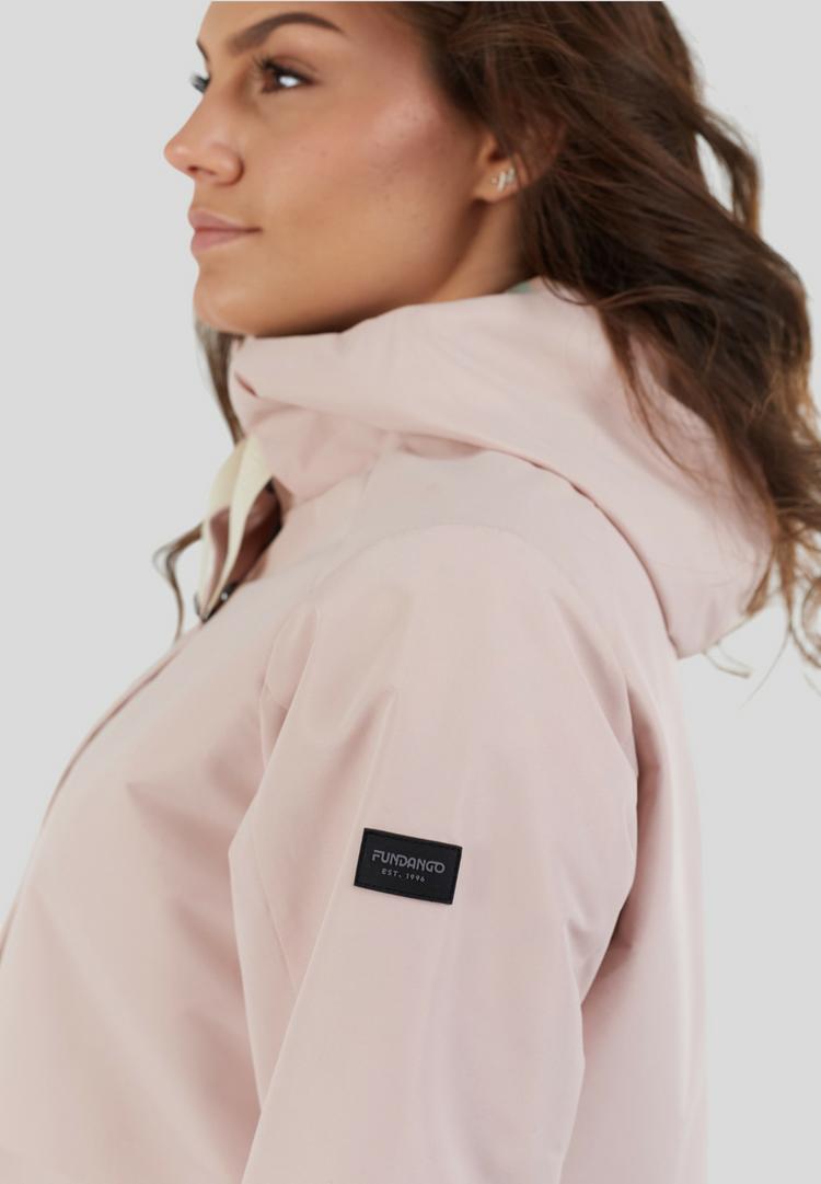 FUNDANGO FUNDANGO Zhuri Waterproof Jacket Regenjacke Damen - rose - 0 | SportScheck