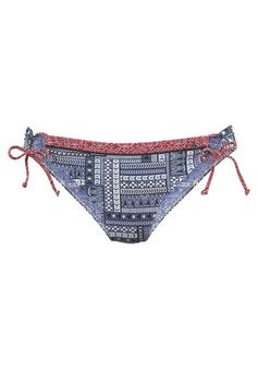 S.OLIVER Bikini-Hose Bikini Hose Damen blau-rot