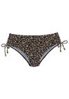 Vivance Bikini-Hose Bikini Hose Damen - schwarz nougat bedruckt