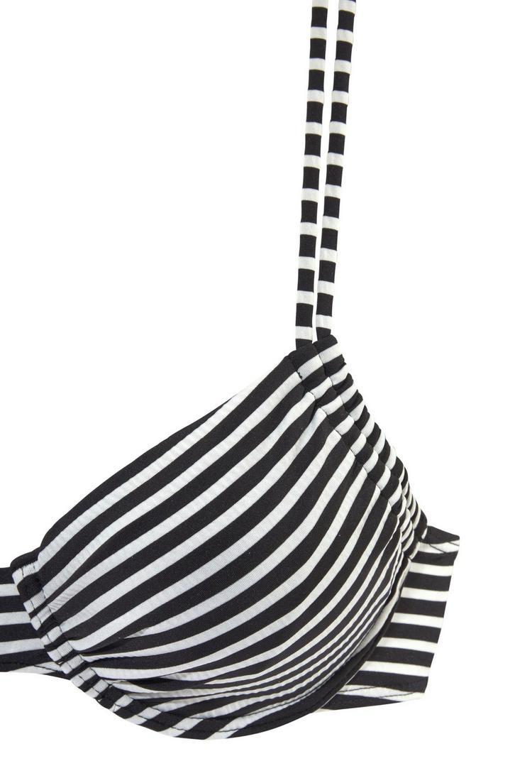 S.OLIVER S.OLIVER B&uuml;gel-Bikini Bikini Set Damen - schwarz-wei&szlig; - 1 | SportScheck