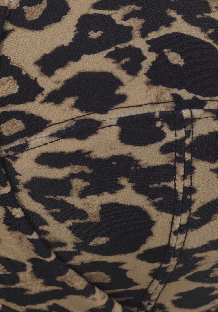 Vivance Vivance B&uuml;gel-Bandeau-Bikini-Top Bikini Oberteil Damen - schwarz nougat bedruckt - 0 | SportScheck