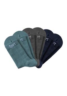 Bench Sportsocken Sportsocken mint grau blau