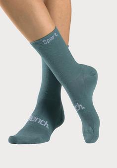 Rückansicht von Bench Sportsocken Sportsocken mint grau blau