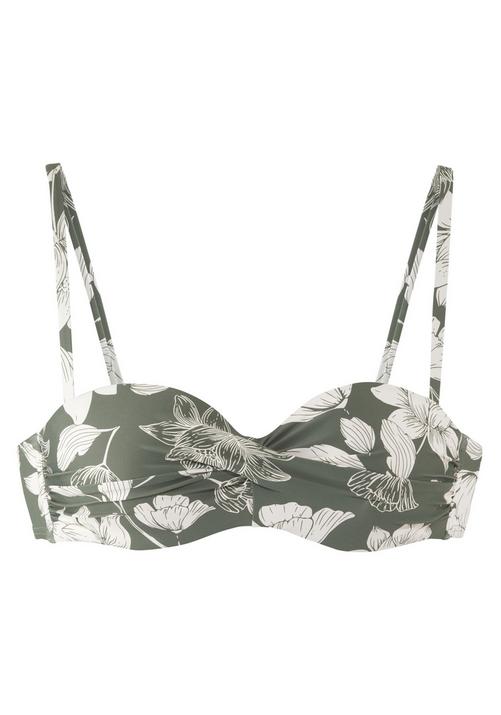 S.OLIVER B&uuml;gel-Bandeau-Bikini-Top Bikini Oberteil Damen