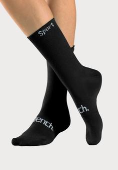 Rückansicht von Bench Sportsocken Sportsocken schwarz