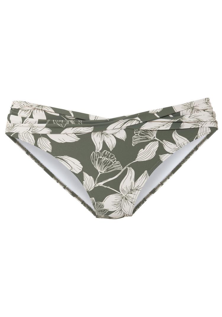 S.OLIVER S.OLIVER Bikini-Hose Bikini Hose Damen - olive-creme - 0 | SportScheck