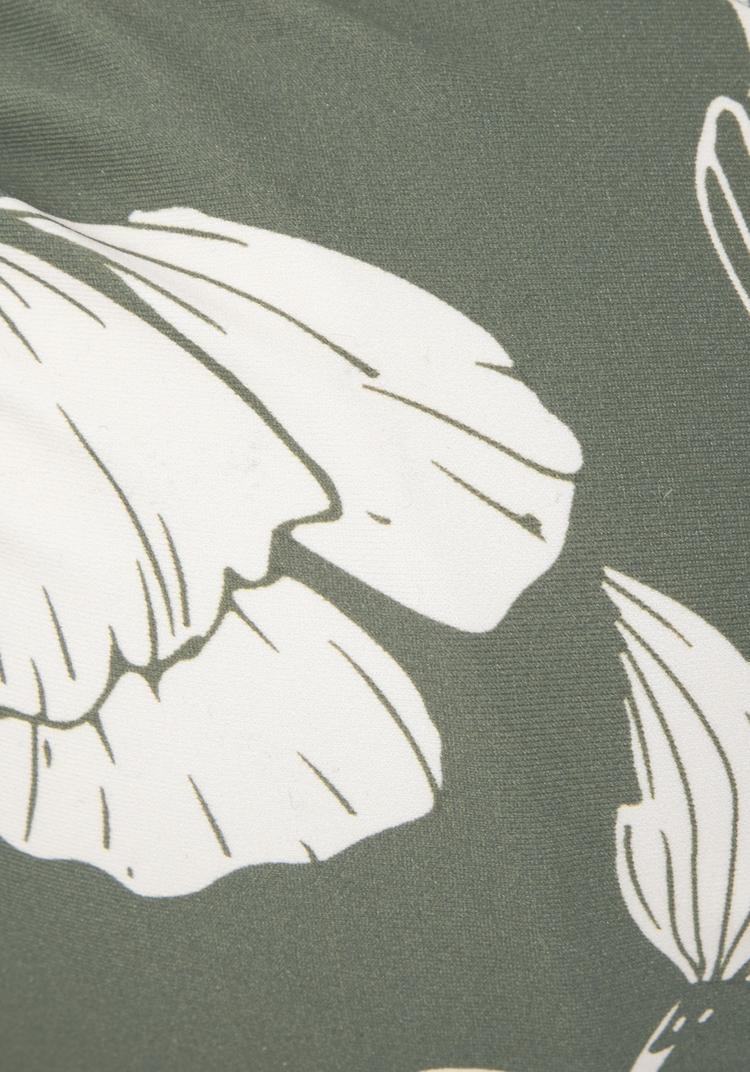 S.OLIVER S.OLIVER B&uuml;gel-Bikini-Top Bikini Oberteil Damen - olive-creme - 1 | SportScheck