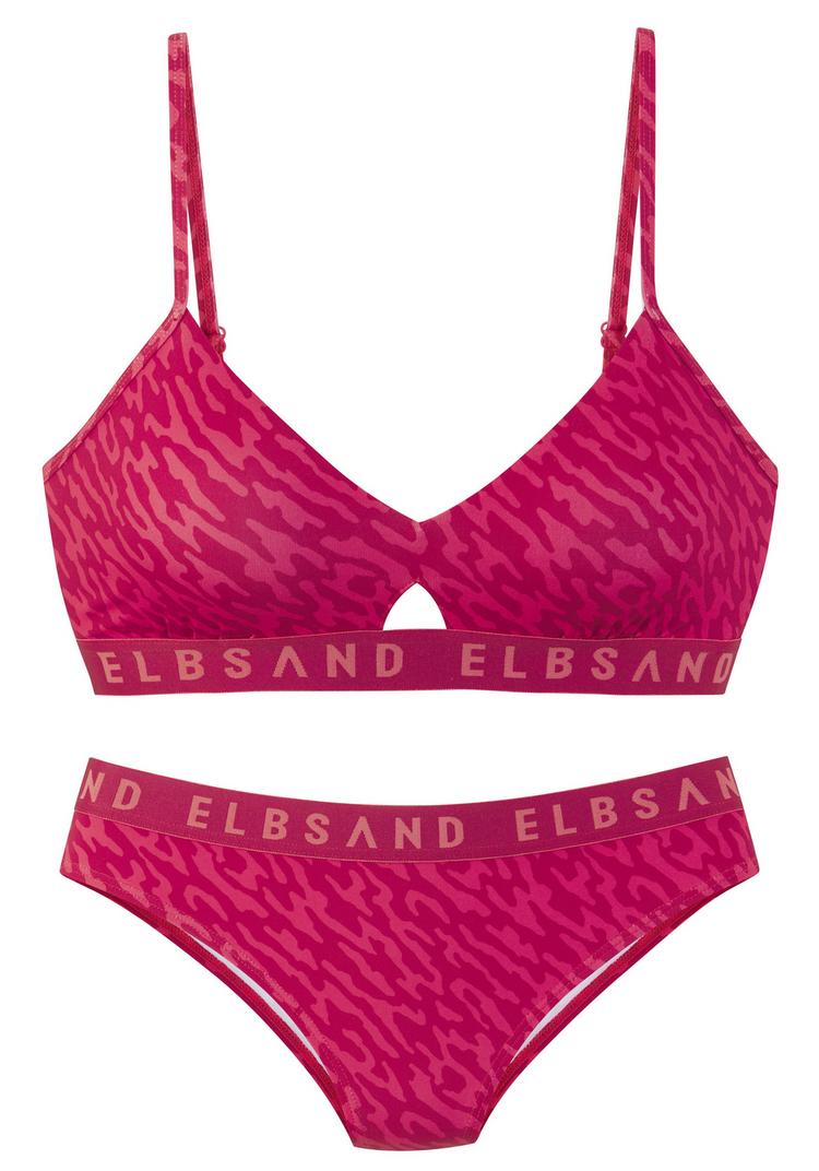 ELBSAND ELBSAND Bustier-Bikini Bikini Set Damen - hummer bedruckt - 0 | SportScheck