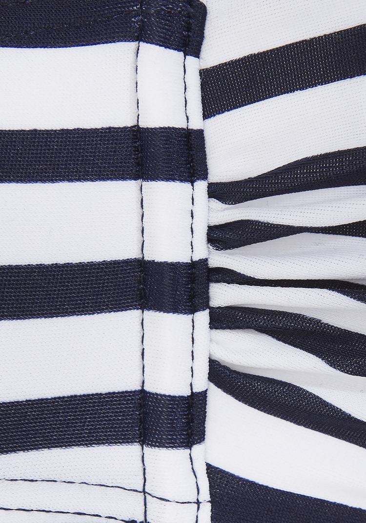 VENICE BEACH VENICE BEACH Bandeau-Bikini-Top Bikini Oberteil Damen - marine-wei&szlig; - 0 | SportScheck