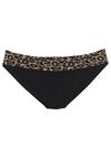 Vivance Bikini-Hose Bikini Hose Damen - schwarz nougat bedruckt