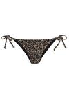 Vivance Bikini-Hose Bikini Hose Damen - schwarz nougat bedruckt