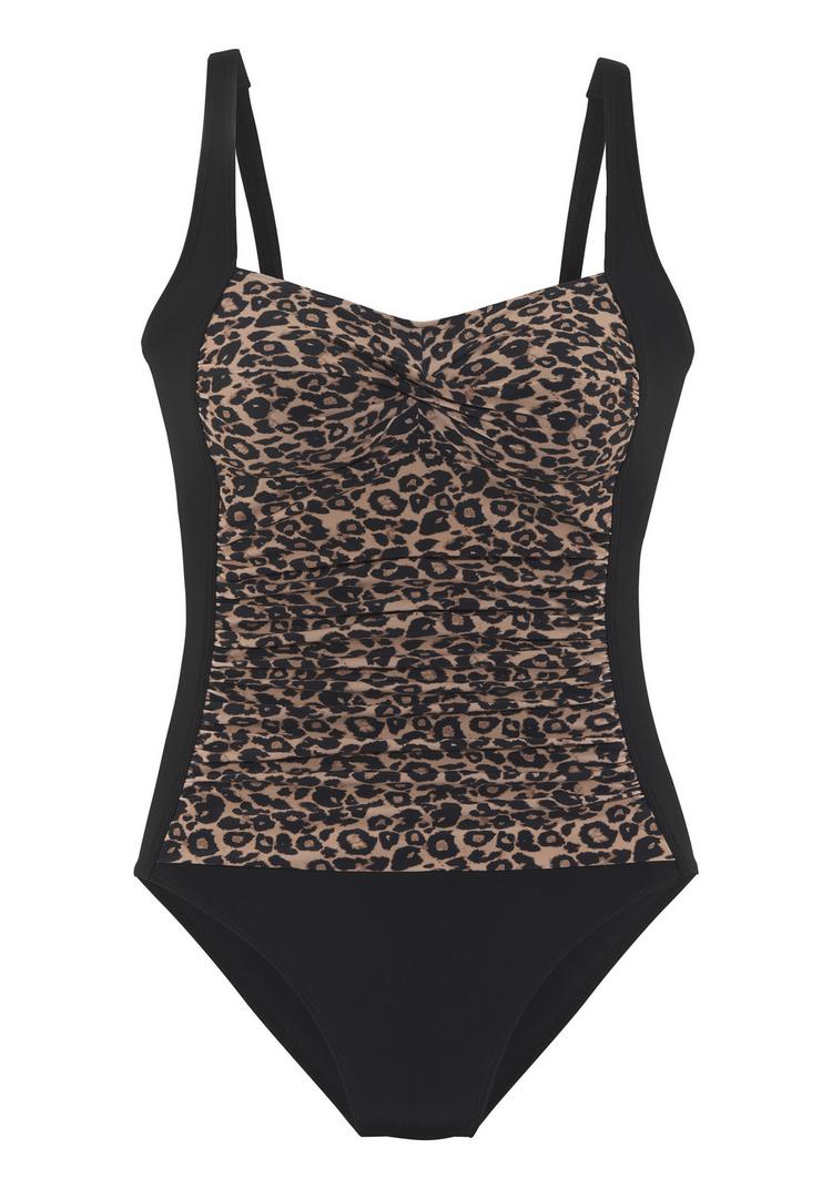 Vivance Vivance Badeanzug Badeanzug Damen - schwarz nougat bedruckt - 0 | SportScheck