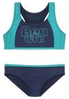 Bench Bustier-Bikini Bikini Set Damen - marine-t&uuml;rkis
